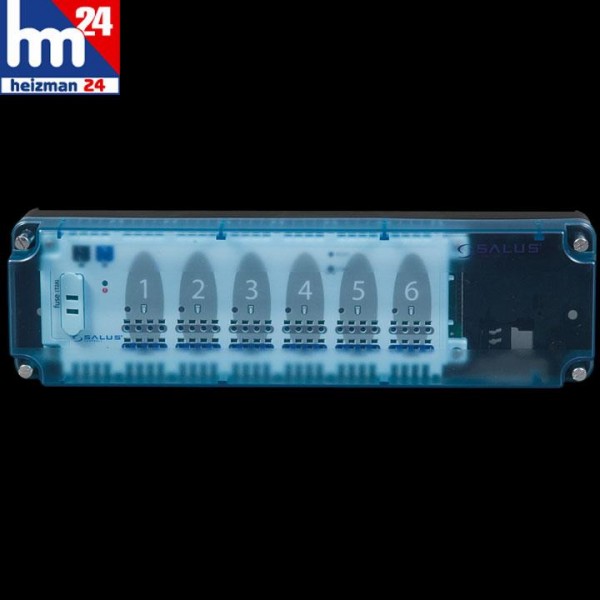 Salus KL06 Regelklemmleiste 24 Volt 132120 Verdrahtungseinheit für 6 Zonen