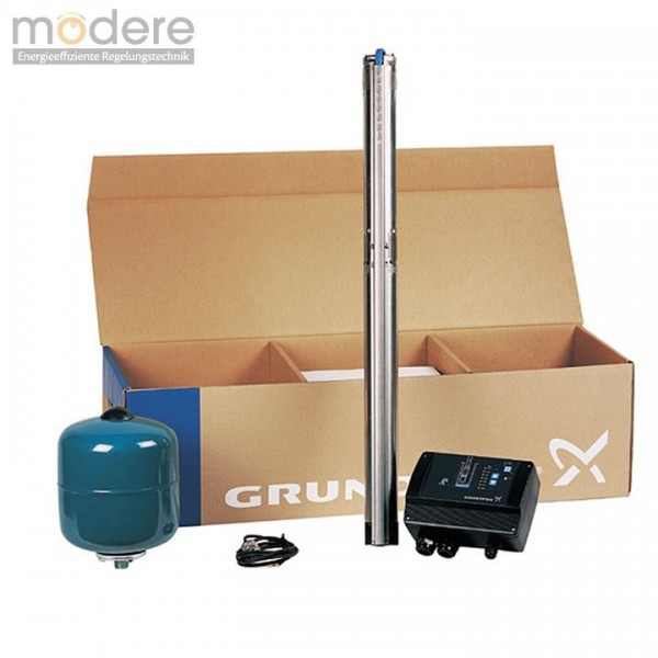 Grundfos Konstantdruck-Wasservers.-Paket 96524501 inkl. Pumpe SQE 3-65, MAG und Zubehör