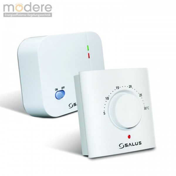 Salus ERT20RF elektronischer Raumthermostat Funk potentialfrei 112223