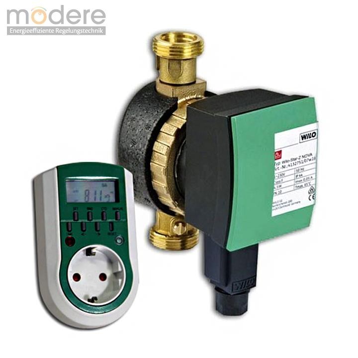 Wilo Star-Z Nova 15 C Zirkulationspumpe 140 mm 4132752 | Wilo | Pumpen ...